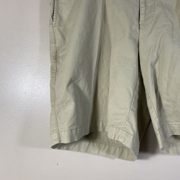 Peter Millar Soft Touch Twill Shorts Mens 35  Brown Khaki Golf  MEOB13 Stretch - Picture 6 of 16